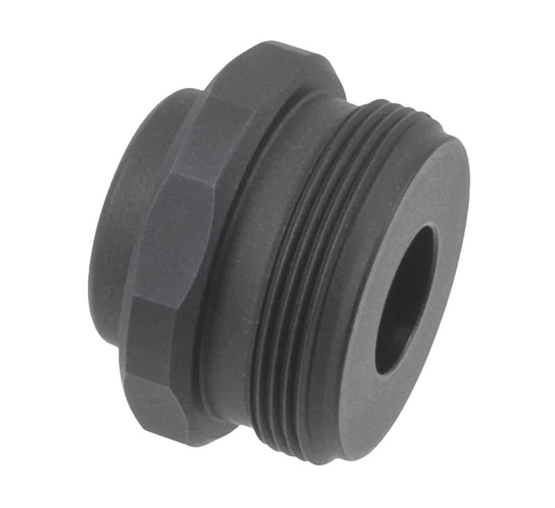 JK Armament LT CCX Thread Mount 5/8"x24, Hard Anodized Black - JK105LTM24