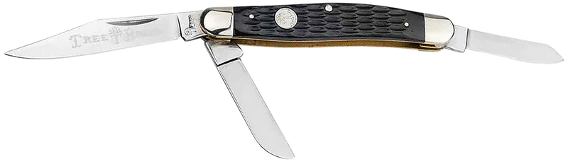 Boker Stockman Traditional Large Folding Knife, Black - 110856