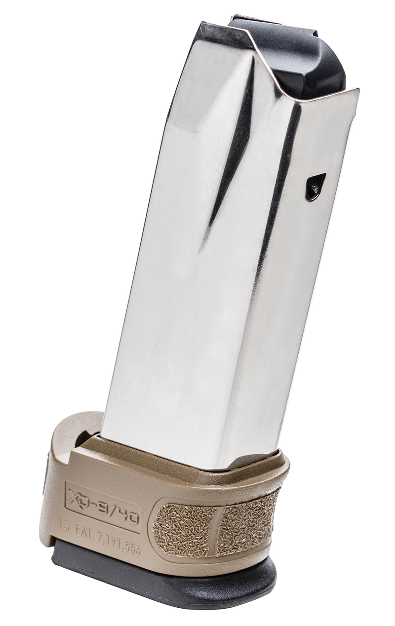 Springfield Armory XD Mod.2 9mm Luger 16rd Handgun Magazine, Stainless/FDE - XDG0931FDE