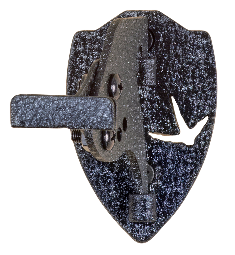 Skull Hooker Turkey Mount Wall Display, Black - SKH-TURK-ASSY-BLK