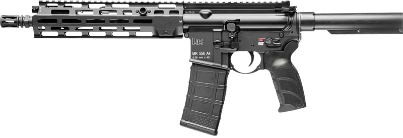 Heckler & Koch MR556 A4 5.56 NATO 11" 30+1rd Semi-Auto Pistol, Black - 81001050