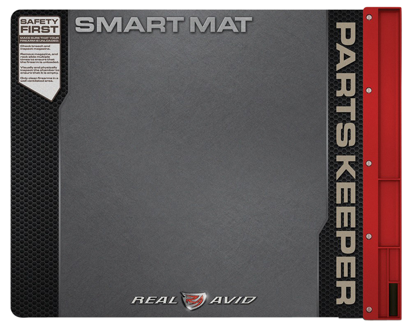 Real Avid Handgun Smart Mat Black/Red 19" x 16" - AVUHGSM
