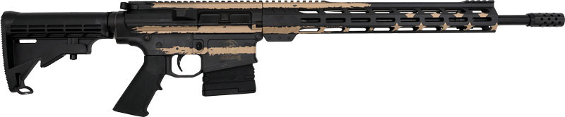 Great Lakes Firearms AR-10 .308 Win 18" 10rd Rifle, Desert Flag Cerakote - GLFA GL10308FDST