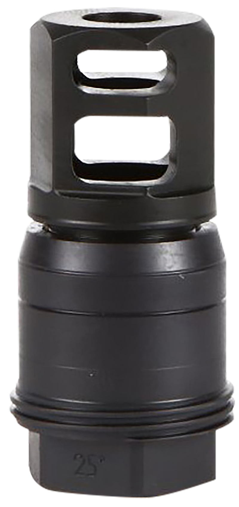 Sig Sauer Clutch-Lok QD Muzzle Brake, 5.56mm, Black Stainless Steel 1/2"x28 - SL55612X2825DEGM