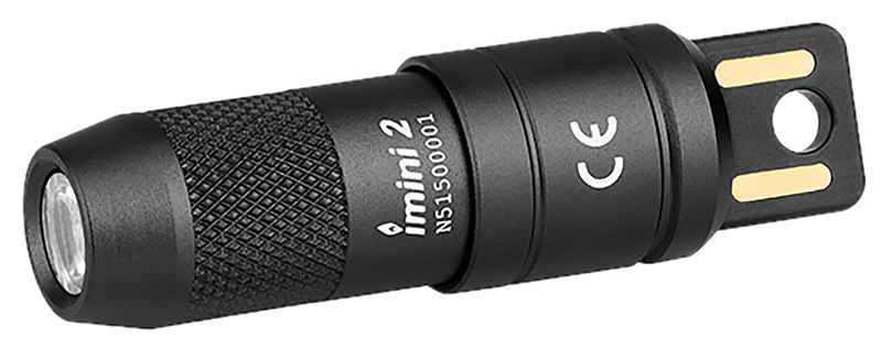 Olight Imini 2 Rechargeable Mini Flashlight, Black - IMINI2BK