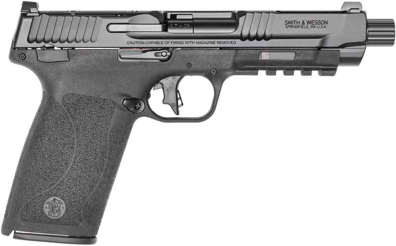Smith & Wesson M&P 5.7 5.7x28mm 22+1rd 5" Semi-Auto Pistol, Black - 13348