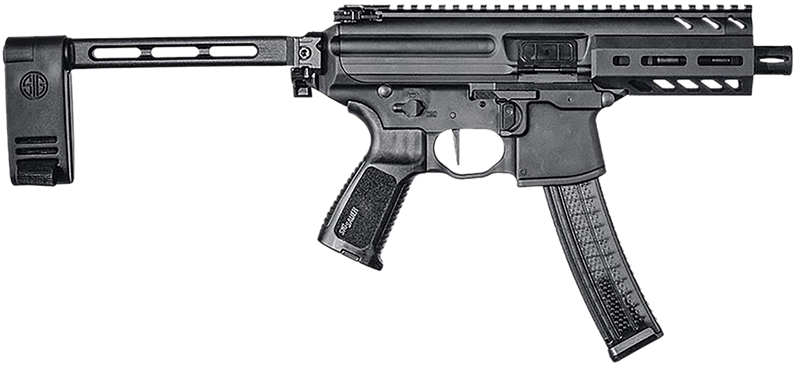 Sig Sauer MPX K 9mm 4.5" 35rd Pistol, Black - PMPX4B935