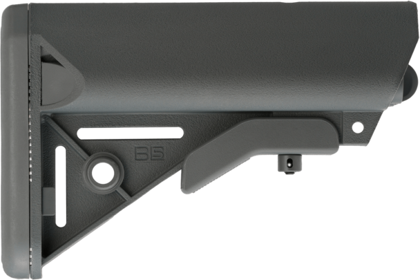 B5 Systems Enhanced SOPMOD Collapsible Stock, Wolf Gray - SOP1123