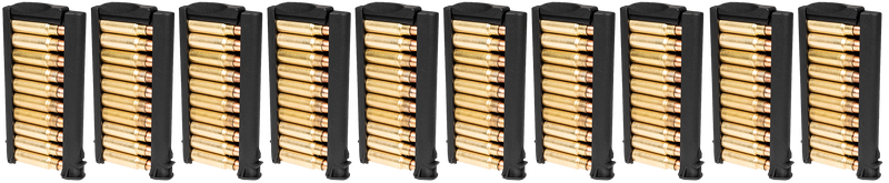 Kel-Tec PR-5.7 Stripper Clip 10-Round 10-Pack, Black Polymer - PR5750010