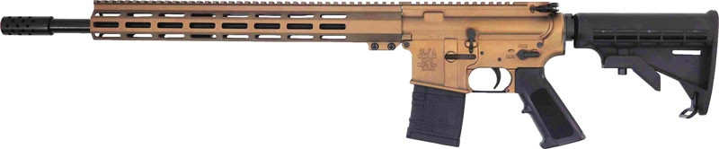 Great Lakes Firearms AR-15 .450 Bushmaster 18" 5rd Rifle, Bronze - GL15450BRZ