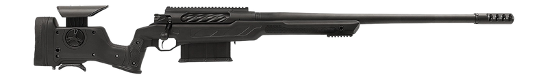 Cadex Quake Precision 50 BMG 29" 3rd Bolt-Action Rifle, Black - CDXBMGQUA5029HI20I1J5N
