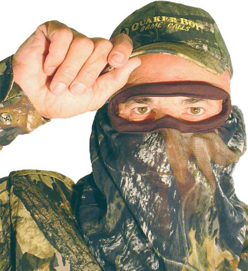 Quaker Boy Bandito Elite 3/4 Face Mask, Bottomland - 56212