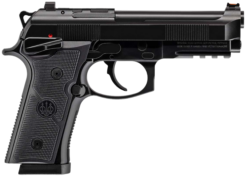 Beretta 92GTS Centurion 9mm 4.25" 18+1 Pistol, Black Cerakote - J92XQFMSDA21