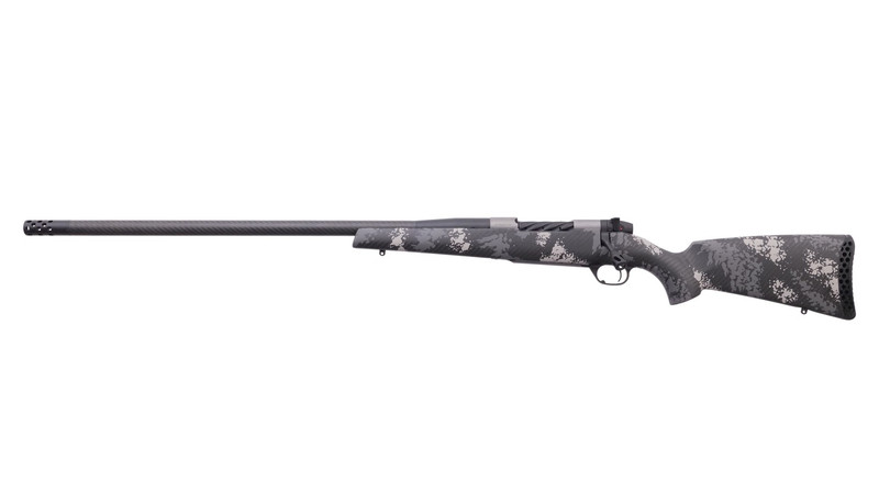 Weatherby Mark V Backcountry Ti Carbon 243 Win 22" 5+1 Bolt-Action Rifle, Graphite Black Cerakote - MCT20N243NL4B