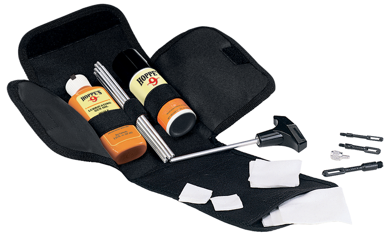 Hoppe's Universal Field Cleaning Kit Multi-Caliber Black Soft-Sided Case - FC2