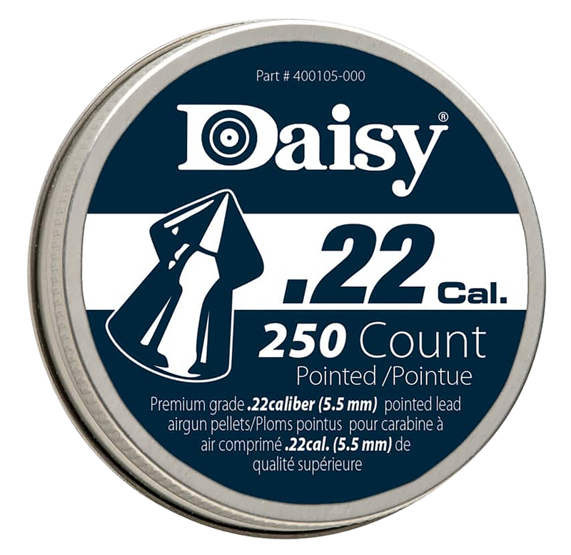 Daisy PrecisionMax Premium 22 Pointed Field Pellet 250/Tin - 997922512