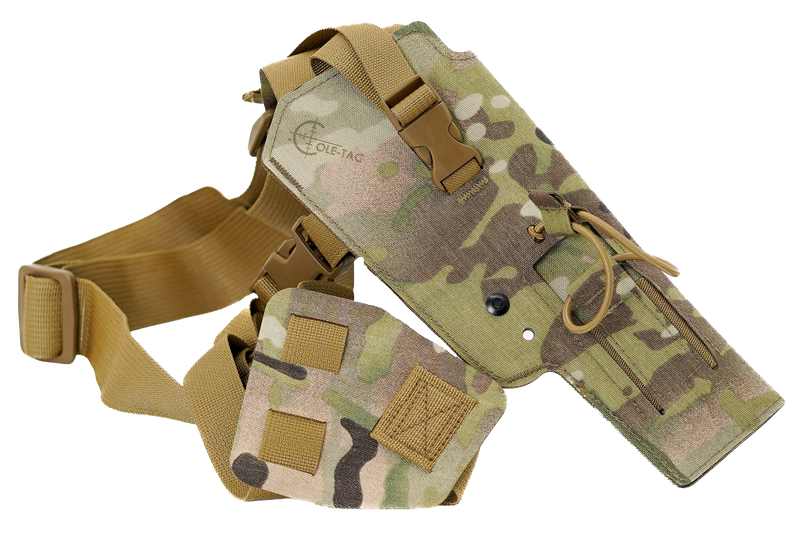 Cole-TAC Varmint Wrangler Pistol Holder Multi-Cam Left Hand - VW213