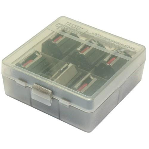 MTM 10/22 Rotary Magazine Case, Smoke - TMC1022