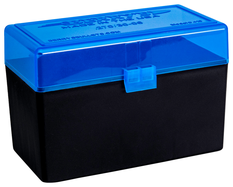 Berry's Mfg Polypropylene Ammo Box .243/.308 Win 50 Round - 82467