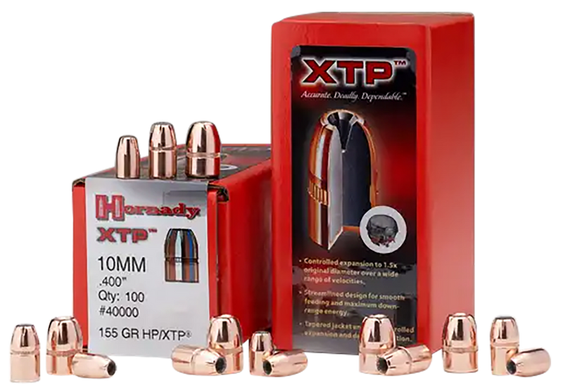 Hornady XTP 9mm .355 124 Grain Hollow Point Bullets - 35571