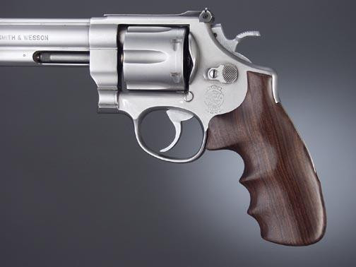 Hogue S&W N Round Pau Ferro Grip - 25300