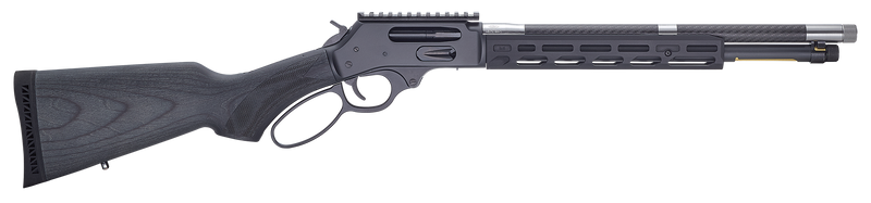 Henry SPD Hush .44 Magnum/.44 Special 16.5" 7rd Lever Action Rifle, Matte Dark Gray - H012H