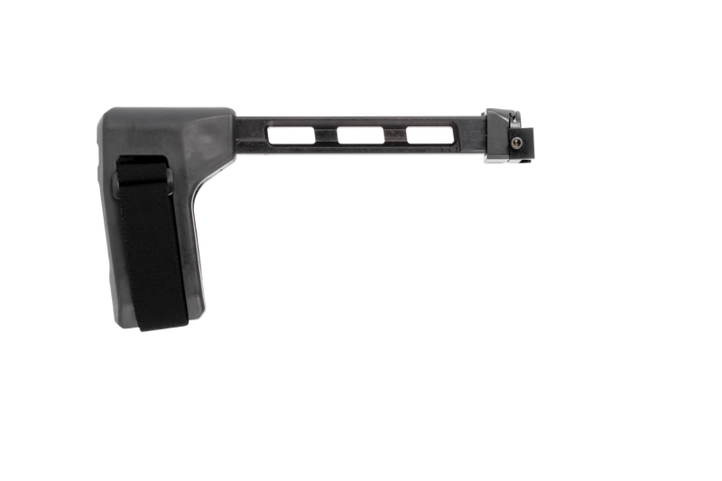 SB Tactical FS1913A Folding Pistol Stabilizing Brace, Aluminum Strut, Black - FS1913A01SB