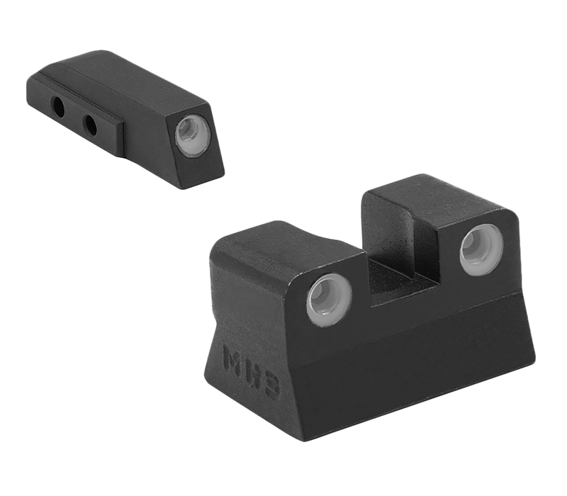 Meprolight Tru-Dot Green Tritium Night Sight Set for Beretta M9/M92 - 106623101