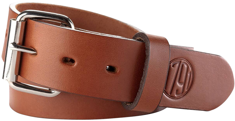 1791 Gunleather Gun Belt Classic Brown Leather 32/36 1.5" Wide - BLT013236CBRA