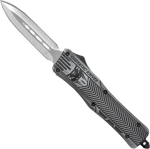 Cobratec Medium CTK-1 Stonewash Dagger OTF Knife - MSWCTK1MDAGNS