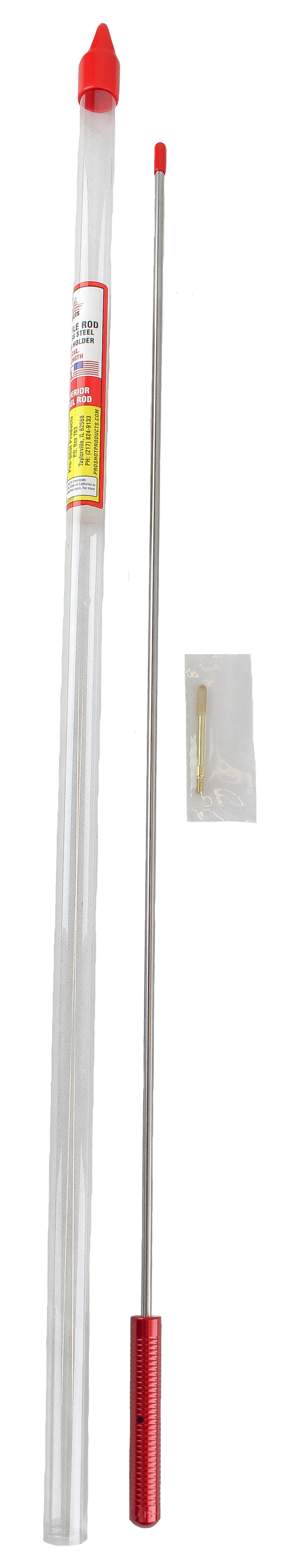 Pro-Shot Micro-Polished Cleaning Rod .22-.26 Caliber 26" - 1PS262226