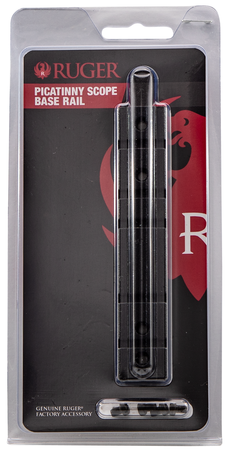 Ruger Scope Base Adapter, 10/22 & 22 Charger, Black - 90329