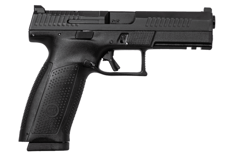 CZ P-10 F 9mm 4.5" 19+1 Pistol, Black Nitride Optic Ready - 91550