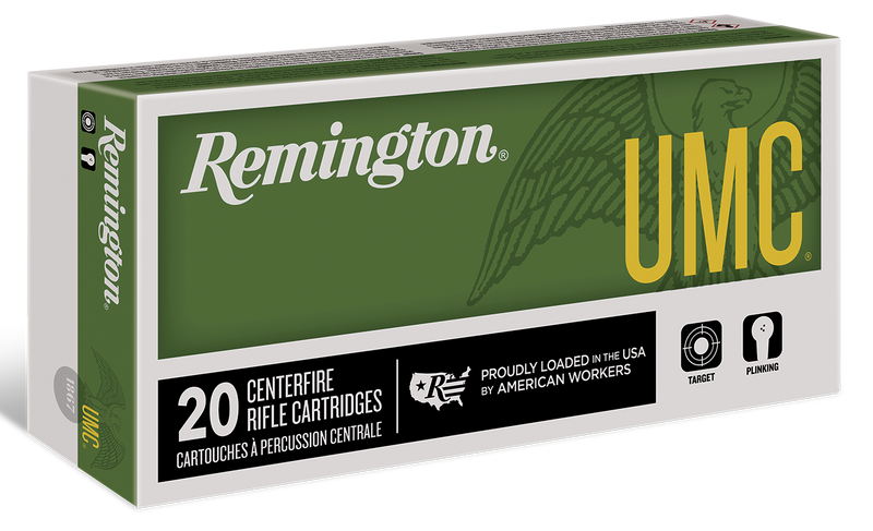 Remington UMC 450 Bushmaster 260gr Full Metal Jacket Rifle Ammo, 20rd Box - 23661