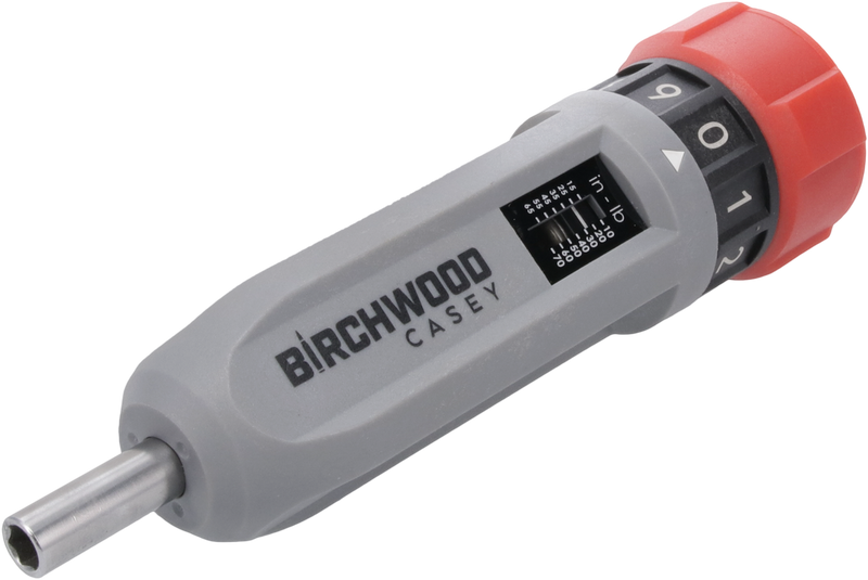 Birchwood Casey Armorers Torque Wrench Set Gray/Red - TRQW