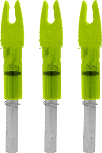 Lumenok Lighted Nock GT-Series Green 3-Pack - GT3G