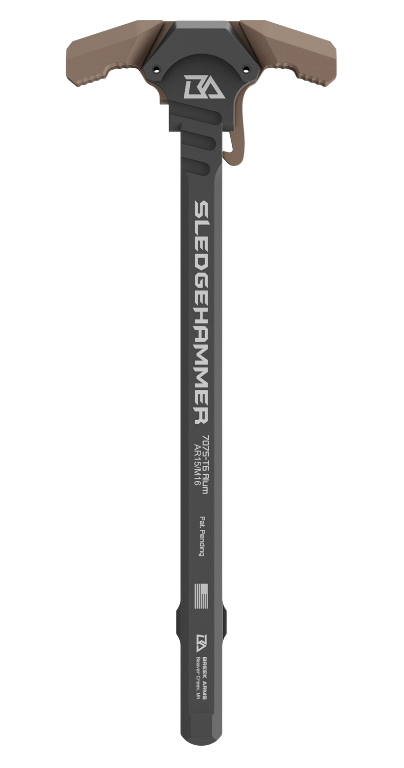 Breek Arms Sledgehammer Charging Handle AR-15/M16 Mil-Spec, Flat Dark Earth - BRK6015FDE