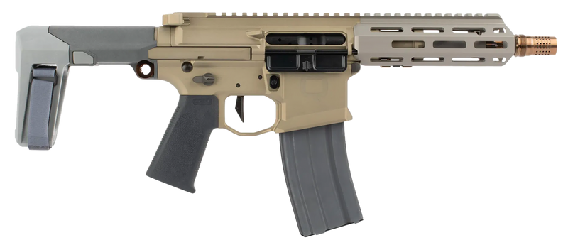 Q Honey Badger 300 Blackout 7" 30+1rd Pistol, Flat Dark Earth - HB300BLK7PISTOL