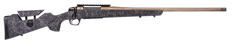 CVA Cascade Long Range Hunter .300 Win Mag 24" 3+1 Bolt-Action Rifle, Smoked Bronze Cerakote/Black - CR3961F