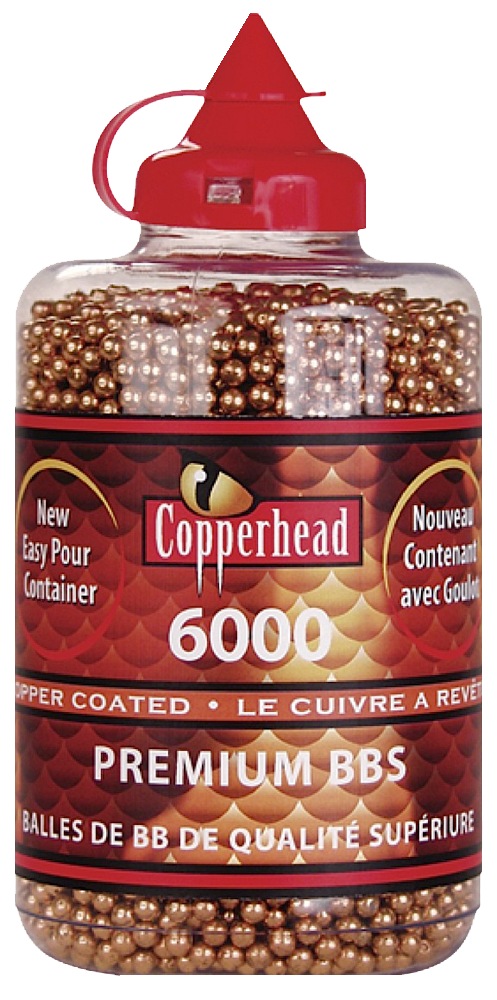 Crosman Copperhead BB .177 Copper-Coated Steel 6000 Count - 0767