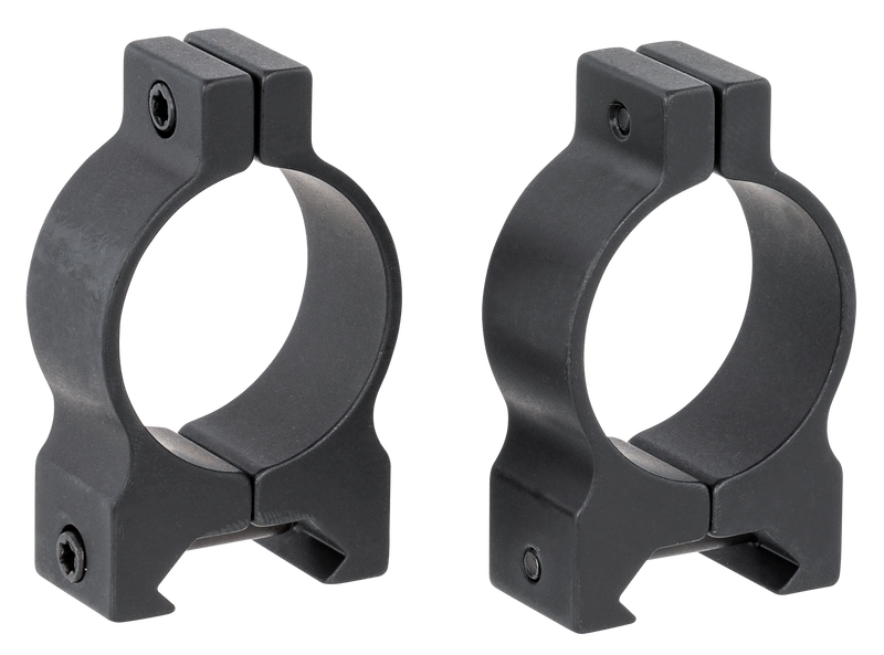 Browning Weaver-Style Scope Rings 30mm Low, Matte Black - 12564