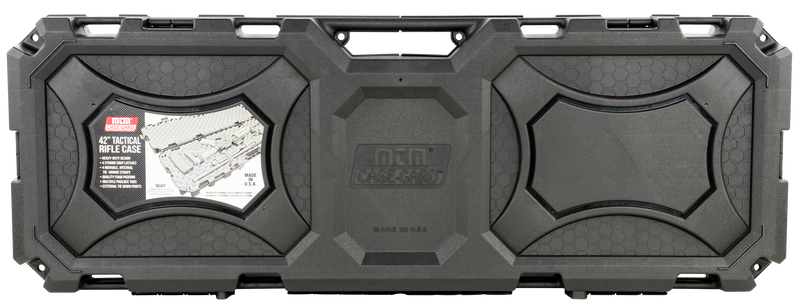 MTM Case-Gard RC42T Tactical Rifle Case 42" Black Holds 2 Rifles - RC42T