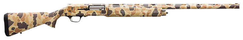 Browning A5 12 Gauge 28" 4+1 Semi-Auto Shotgun, Vintage Tan Camo - 0119082004