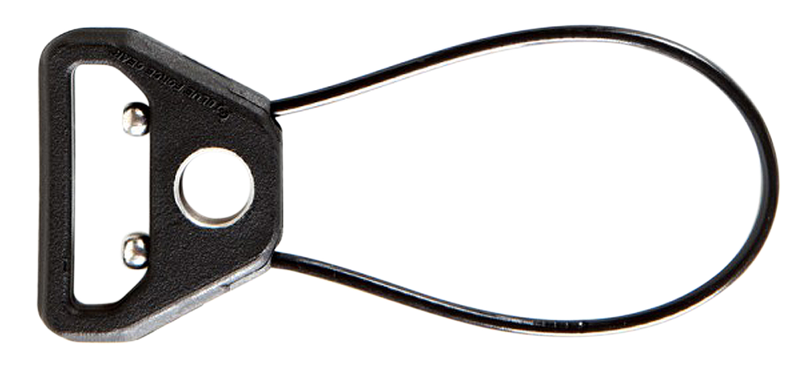 Blue Force Gear Universal Wire Loop Push Button Sling Adapter, Black - UWL-PB-P-275-BK