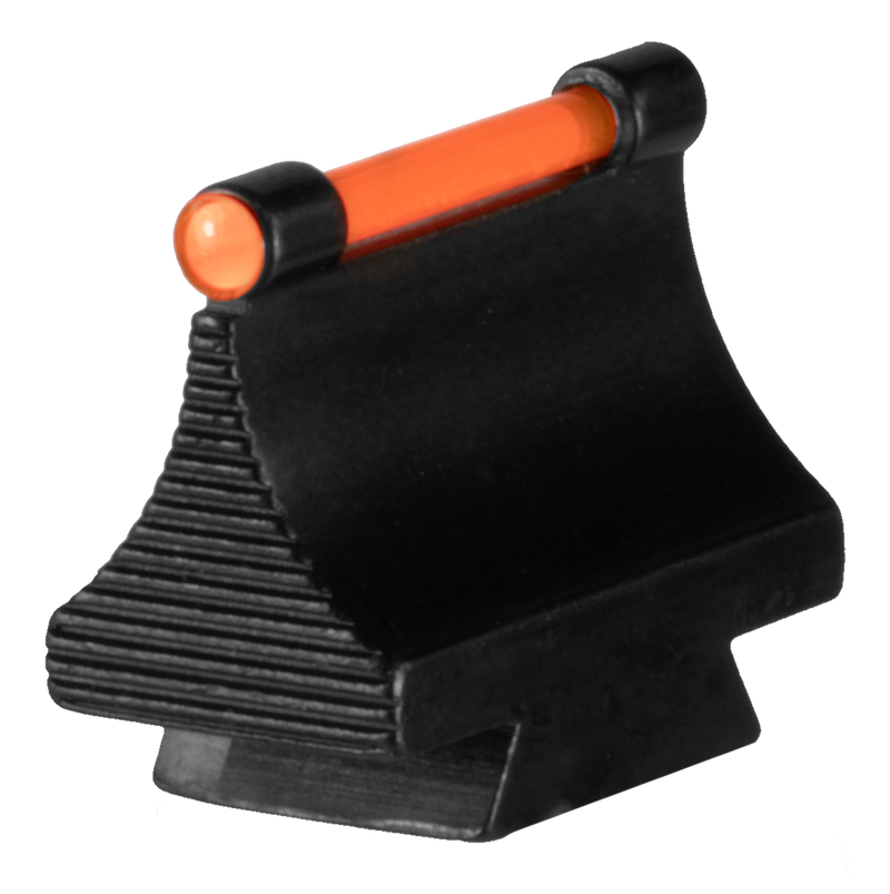 TruGlo TG95530RR 3/8" Dovetail Front Sight, Black Red Fiber Optic - TG95530RR