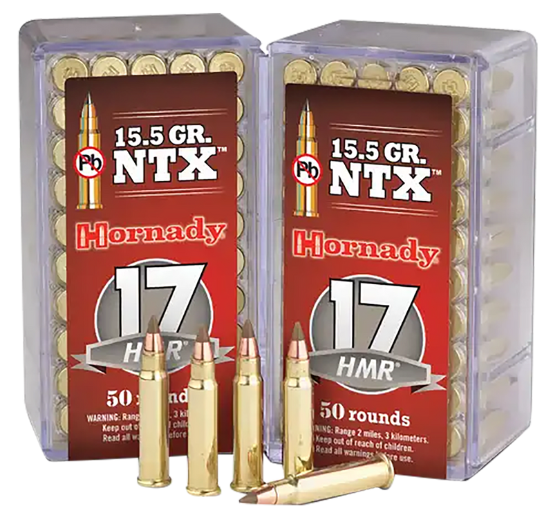 Hornady Varmint Express Brass .17 HMR 15.5gr NTX 50 Round Box - 83171