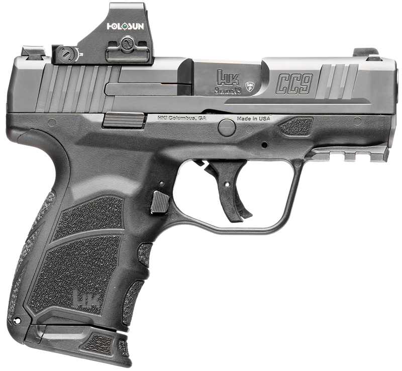 Heckler & Koch CC9 9mm 3.32" 10rd Pistol, Black DLC - 81001132