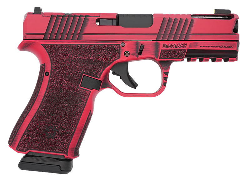 Black Rain Ordnance Frontline+ 9mm Luger 4" 15+1 Compact Pistol, Stainless Steel - FLP9MMRB