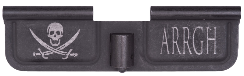 Spike's Tactical Ejection Port Door Pirate AR-15 Black Phosphate Steel - SED7003