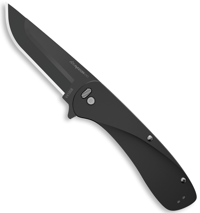 Outdoor Edge Razor VX1 EDC Folding Knife, Black - VX130B